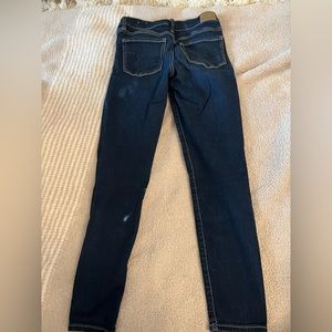 American eagle dark stretch skinny jeans